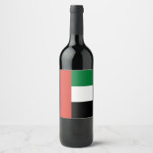 Verenigde Arabische Emiraten Wijn Etiket (Voorkant)