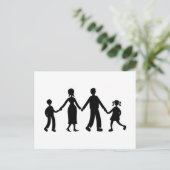 Verenigde Familie Briefkaart (Staand voorkant)