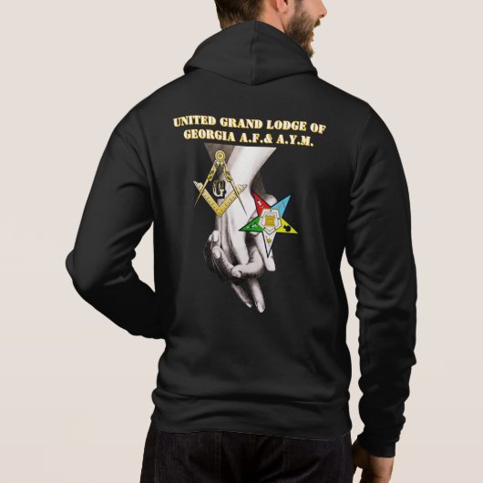 Verenigde Grootloge Hoodie (Achterkant)