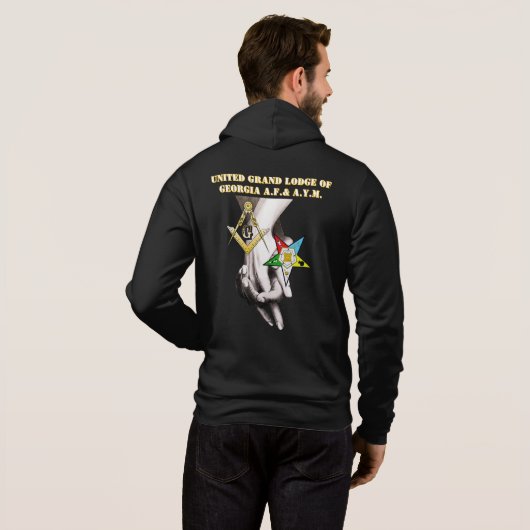 Verenigde Grootloge Hoodie (Achterkant volledig)