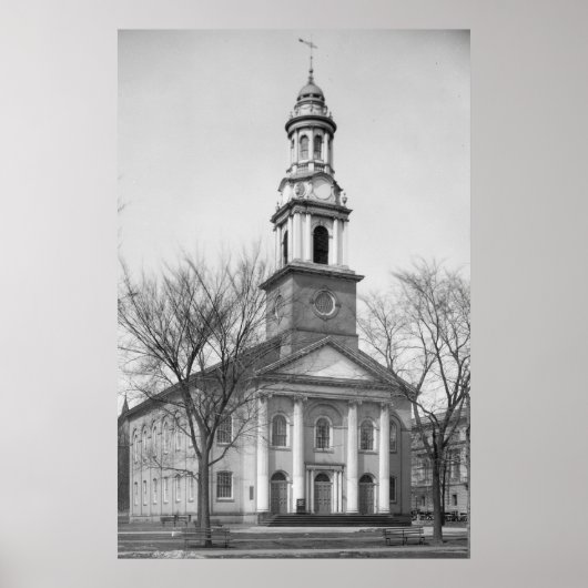 Verenigde Kerk Poster (Voorkant)