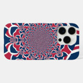 Verenigde kleuren: kleurrijk globaal patroon Case-Mate iPhone case (Achterkant (horizontaal))