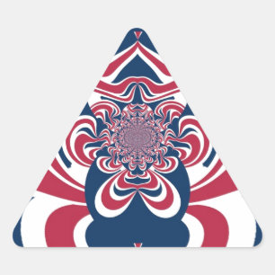 Verenigde kleuren: kleurrijk globaal patroon sticker