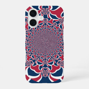 Verenigde Kleuren: Kleurrijk Wereldwijd Patroon iPhone 16 Hoesje