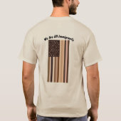 Verenigde kleuren van Amerika T-shirt (Achterkant)