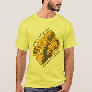 Verenigde kleuren van de revolutie t-shirt