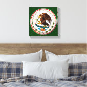 Verenigde Mexicaanse Staten Canvas Afdruk (Insitu (Slaapkamer))