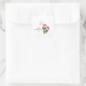 VERENIGDE MOEDERDAG SPECIALE CADEAU VIERKANTE STICKER (Tas)
