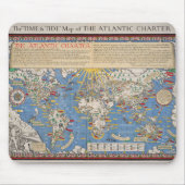  Verenigde Naties / Atlantic Charter kaart Muismat (Voorkant)