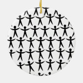 Verenigde Naties Keramisch Ornament (Achterkant)