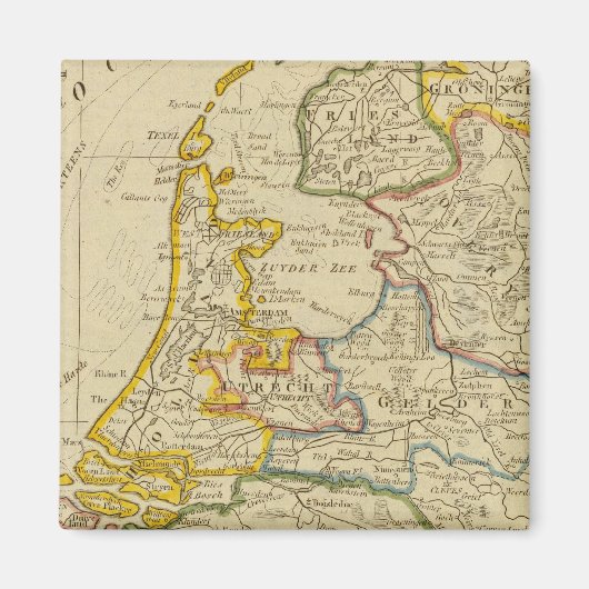 Verenigde provincies 3 magneet (Voorkant)