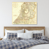 Verenigde provincies canvas afdruk (Insitu (Slaapkamer))