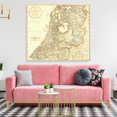 Verenigde provincies canvas afdruk (Insitu (Woonkamer))