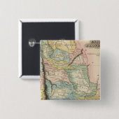 Verenigde provincies vierkante button 5,1 cm (Voorkant /achterkant)