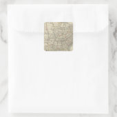 Verenigde Staten 10 Vierkante Sticker (Tas)