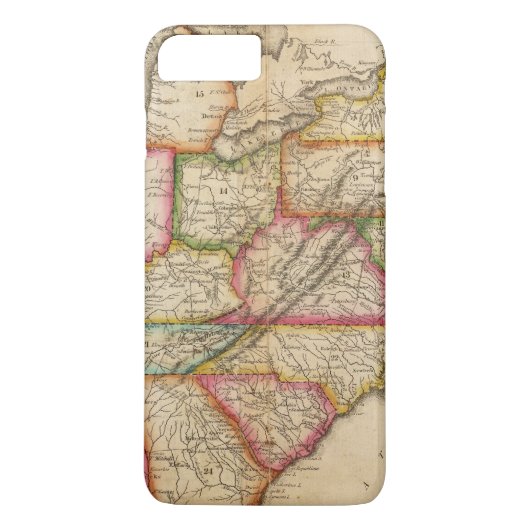 Verenigde Staten 11 Case-Mate iPhone Case (Achterkant)