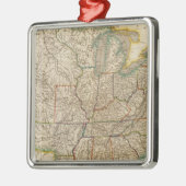 Verenigde Staten 12 Metalen Ornament (Links)