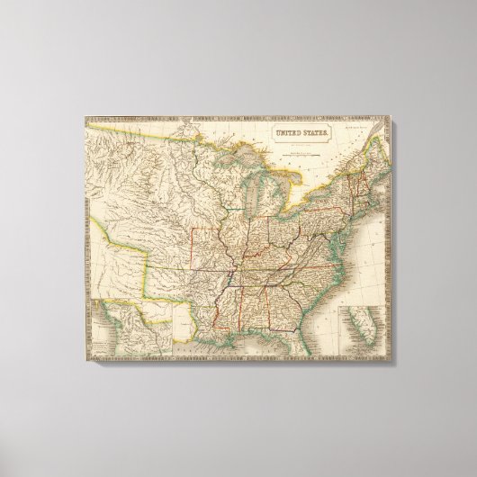 Verenigde Staten 14 Canvas Afdruk (Voorkant)