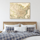 Verenigde Staten 14 Canvas Afdruk (Insitu (Slaapkamer))