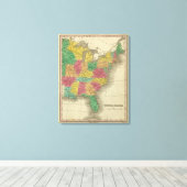 Verenigde Staten 15 Canvas Afdruk (Insitu (Houten vloer))