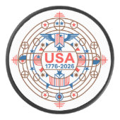 Verenigde Staten 1776-2026 Hockey Puck (Voorkant)