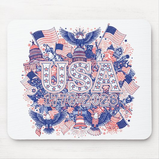 Verenigde Staten 1776-2026 Muismat (Voorkant)