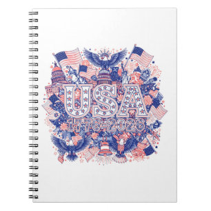 Verenigde Staten 1776-2026 Notitieboek
