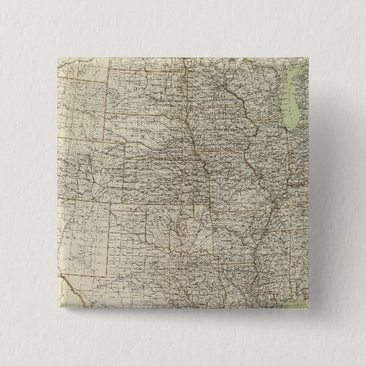 Verenigde Staten 17 Vierkante Button 5,1 Cm (Voorkant)