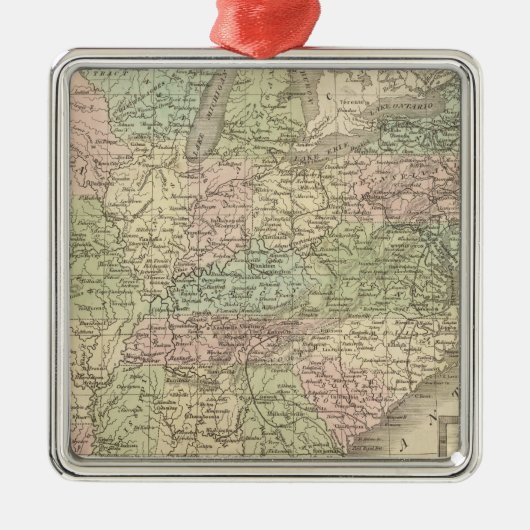 Verenigde Staten 18 Metalen Ornament (Voorkant)