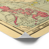 Verenigde Staten, 1900 Poster (Hoek)