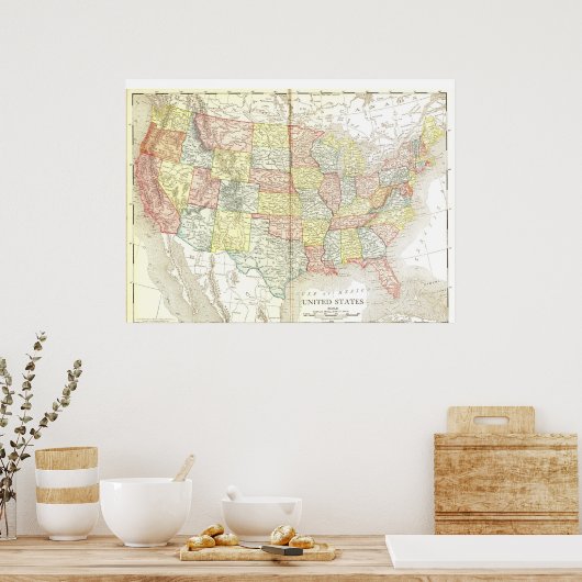 Verenigde Staten: 1913 Poster (Keuken)