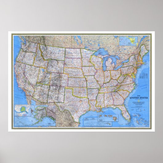 " Verenigde Staten: 1993/1993 - Gedetailleerde KAA Poster (Voorkant)