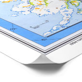 " Verenigde Staten: 1994/1994 Alaska - Gedetaillee Poster (Hoek)