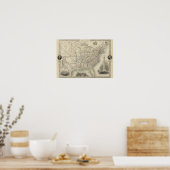 Verenigde Staten 19 Poster (Keuken)