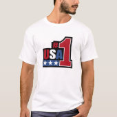 Verenigde Staten #1 t-shirt (Voorkant)