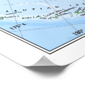 " Verenigde Staten: 2010/2010 - Fysieke kaart ... Poster (Hoek)