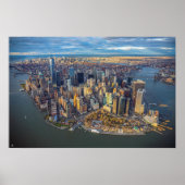 " Verenigde Staten: 2020/2010 New York City - Skyl Poster (Voorkant)