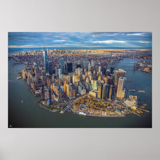 " Verenigde Staten: 2020/2010 New York City - Skyl Poster (Voorkant)