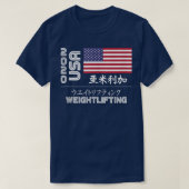 Verenigde Staten 2020 Weightising America Japan To T-shirt (Design voorkant)