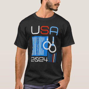 Verenigde Staten 2024 Spellen Verenigde Staten Gym T-shirt