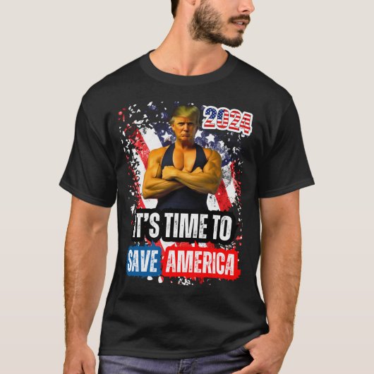 Verenigde Staten 2024 T-shirt (Voorkant)