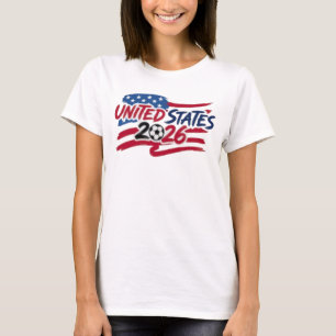 Verenigde Staten 2026 Voetbal Gepersonaliseerde Na T-shirt