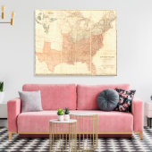 Verenigde Staten 20 Canvas Afdruk (Insitu (Woonkamer))