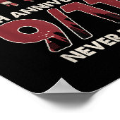 Verenigde Staten 21 jaar patriotdag beautif Poster (Hoek)