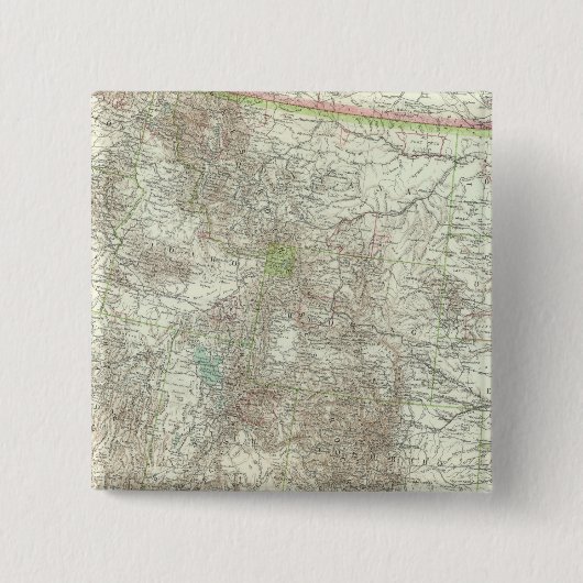 Verenigde Staten 22 Vierkante Button 5,1 Cm (Voorkant)