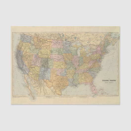 Verenigde Staten 23 Tissuepapier (Voorkant)