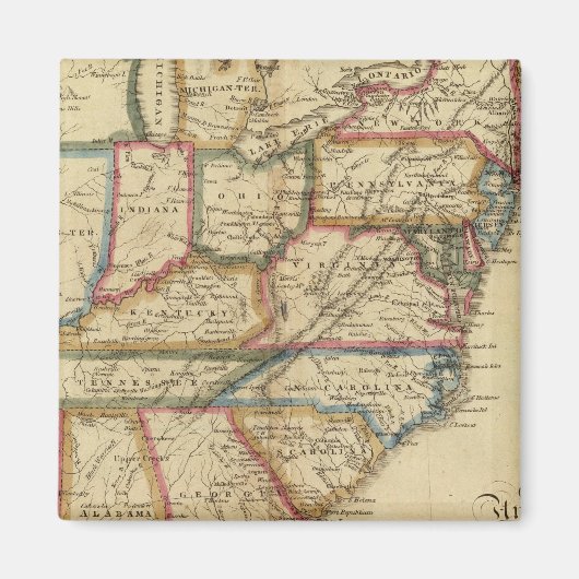 Verenigde Staten 24 Magneet (Voorkant)