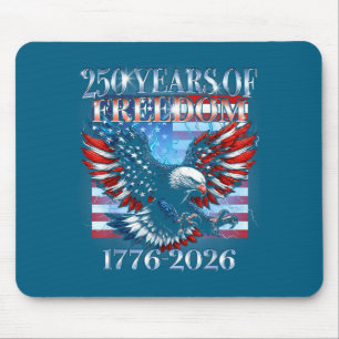 Verenigde Staten 250 Jaar 1776 2026 Grafische Kuns Muismat