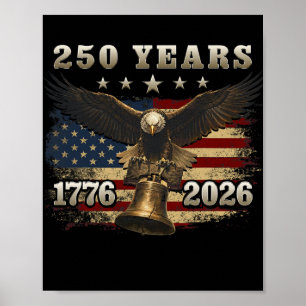 Verenigde Staten 250 Jaar 1776-2026 Liberty Bell A Poster