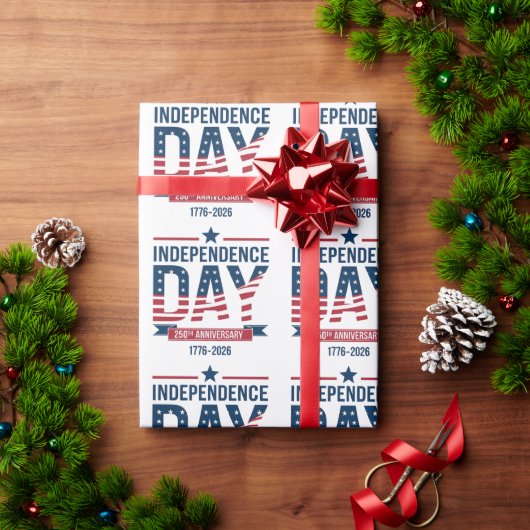 Verenigde Staten 250e Onafhankelijkheidsdag Vierin Cadeaupapier (Feestdagen Geschenken)